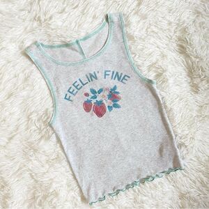 American Eagle Strawberry Tank Top
